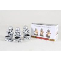 Set 3 Figuras Buda Ver Oir Callar