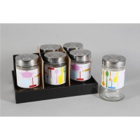 Tarro Cristal Tapa INOX